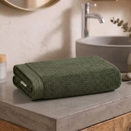 Toalla de ba�o KARTENS Imperial verde blanco 