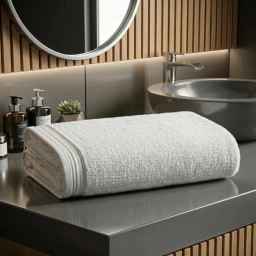 Toalla de Rostro KARSTEN Imperial Blanco Verde Gris 