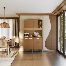 Aparador kit LIV 5 Puertas 1 caj. fregris frecaram.