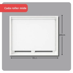 Cortina ROLLER BLACKOUT 1.80x2.00 mts. Color Arena 