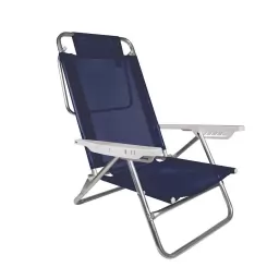 Silla Reposera Plegable MOR 6 POSCIONES Aluminio SUMMER