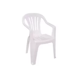 Silla pvc Resina BELA VISTA Con Posabrazos 182 kg