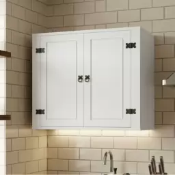 Armario aereo Madera MEXICANO 2 puertas 80 cm