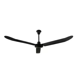 Ventilador de techo METAL CB56-BM 3 Aspas COMERCIAL Negro S.