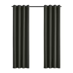 Cortina de tela Black Out 140 x 250 cm grafito