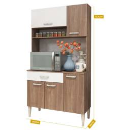 Aparador cocina 5 puertas 1 cajon.