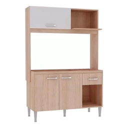 Aparador cocina 3 puertas 1 cajon esp. micro.
