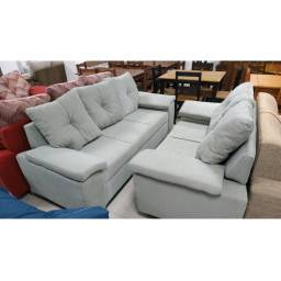 Juego de living 3+2 cuerpos c/posab. anchos