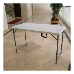 Mesa plegable de 120 cm tipo maleta