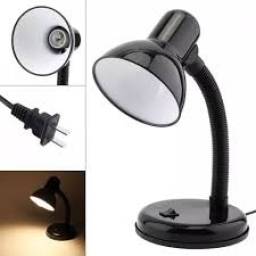 Lmpara escritorio negra azul 1 luz E27