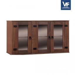 Aereo 3 puertas cristalero madera 1.20 CM