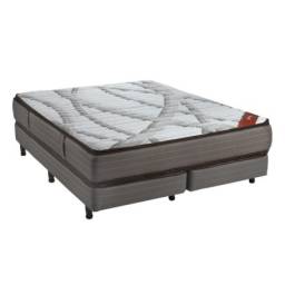 Sommier 2 plazas Queen Espuma Premium doble pillow 1.60