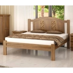 Cama 2 plazas GRECIA Madera Maciza Ibuia