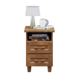Mesa de Luz  Berlim 2 Gavetas - Madera