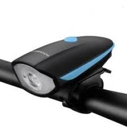 Luz delantera con bocina USB c/cable