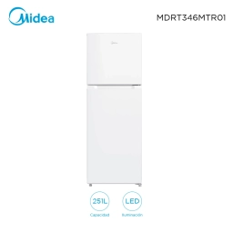 Refrigerador 251 lts MIDEA Frio Seco BlancaMDRT346
