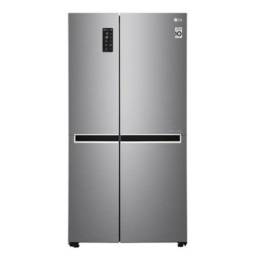 Refrigerador 626 lts. LG inverter Side by side GS65MPP1 Acero 