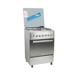 Cocina 3 H. Gas 1 Disco TEM Combinada Vale Trendy 60cm