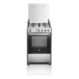 Cocina gas 4 H. INDURAMA VIENA Grill elect. Quarzo cromada.