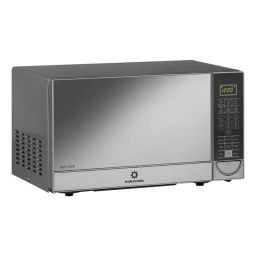 Microondas 20 lts INDURAMA ACERO Negro DIG.