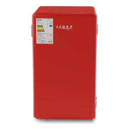 Frigobar 120 lts JAMES Rojo Retro c/Congelador Rj 90 M