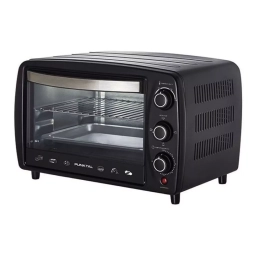 Horno elctrico 16 lts PUNKTAL PK-120A negro 