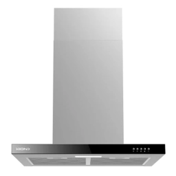 Campana 60 cm XION Acero T XI-EC660T-CU