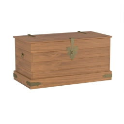 Baul MADERA BRILLOSA MEX. LUSTRADO.