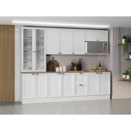 Cocina Funcional AMERICANA MOLDEADA 5 PIEZAS 2.80 MTS Largo