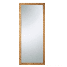 Espejo rectangular 50 x 120 cm dorado