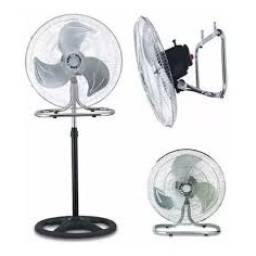 Ventilador 3 en 1 Pie, Mesa y Pared 3 vel.