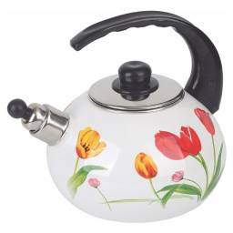 Caldera en Acero CUORI VITRIFICADO 2.5L  TURIN>