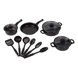 Batera Cocina Set Ollas Sartn Y MENAJE 13 PIEZAS 