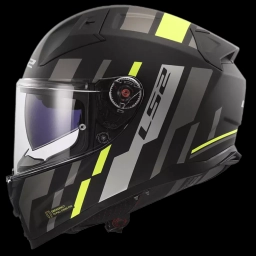 Casco FF811 VECTOR II TRON M.BLK YELLOW