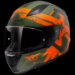 Casco LS2 FF353 RAPID THUNDERBIRDS ORANGE
