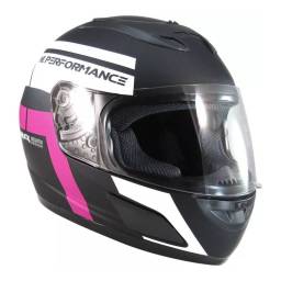 Casco PMX Integral Blocker Negro/Fucsia