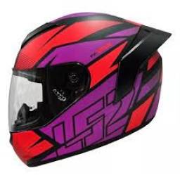 Casco LS2 FF352 Axtro Matt Red Purple