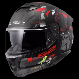 Casco LS2 FF808 STREAM II ANGRY MONKEY MATT