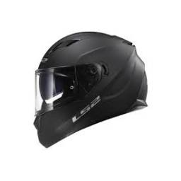 Casco  LS2 FF320 Evo Negro Brillo Doble Visor 