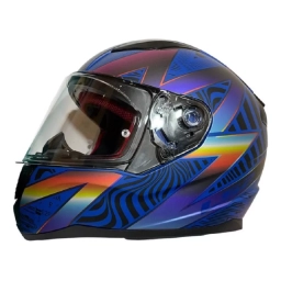 Casco LS2 FF353 Optik Blue Purple
