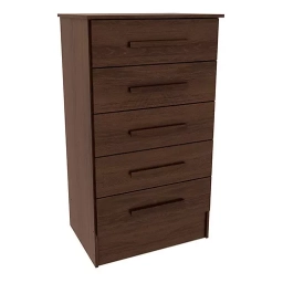 Cmoda 5 cajones Natural Rieles de PVC