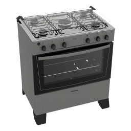 Cocina a Gas PUNKTAL 5H. SUPER GAS PK-299C 