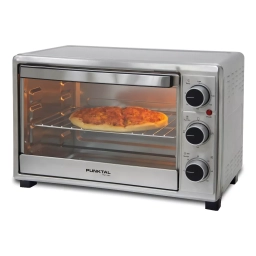 Horno Elctrico 28 lts. PUNKTAL Inox PK-028 INOX  