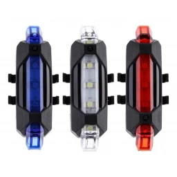 Luz trasera bici  LED USB