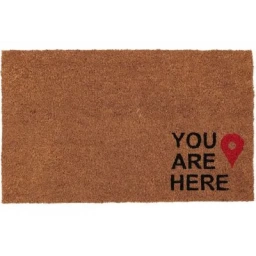 Felpudo  limpia pies YOU ARE HERE 45 x 75