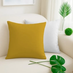 Cojin VELVET 46 X 46 CM MOSTAZA