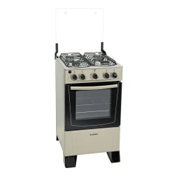 Cocina gas 4 h. JAMES C 105 C/Encendido BL/NE/TITAN.