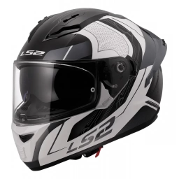 Casco LS2 FF806 FUSION NEXUS BLACK MATT WHITE