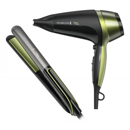 Secador + plancha combo REMINGTON SHINE THERAPY