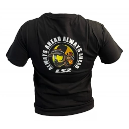  Remera LS2 ORIGINAL NEGRA m/corta